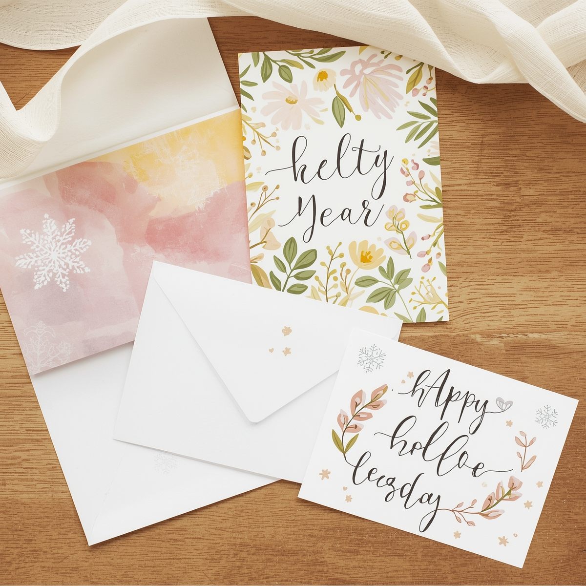 Letterpress impression detail